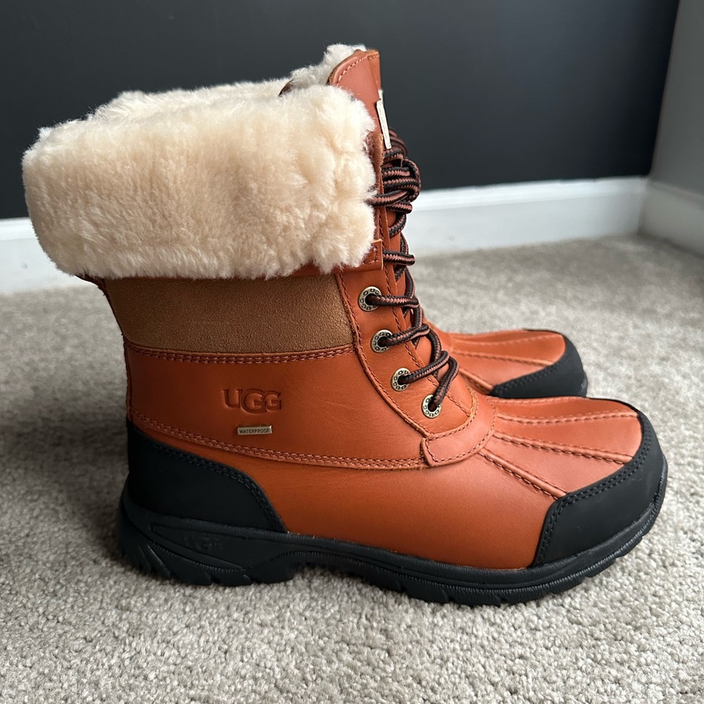MEN'S UGG BUTTE‎ WORCHESTER WATERPROOF SNOW BOOTS SIZE 7